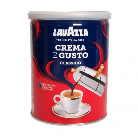 Кава Lavazza CREMA e GUSTO мелена в ЖБ